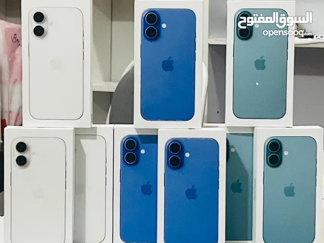 ايفون 16  ذاكرة 256GB متوفر جميع الالوان جديد ضمان لمدة سنة