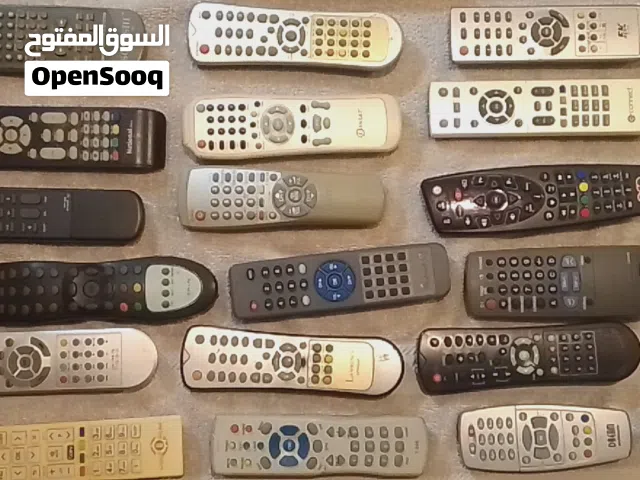 ريموت شاشه وتلفزيون ورسيفر للبيع