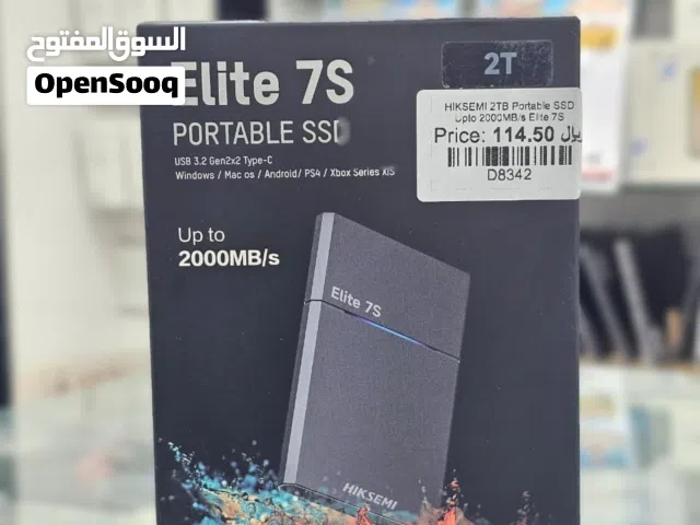 Brand New Hiksemi 2TB SSD in Oman High Speed Transfer