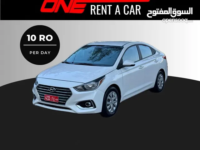 Cars for rent hundai accent 10 rial