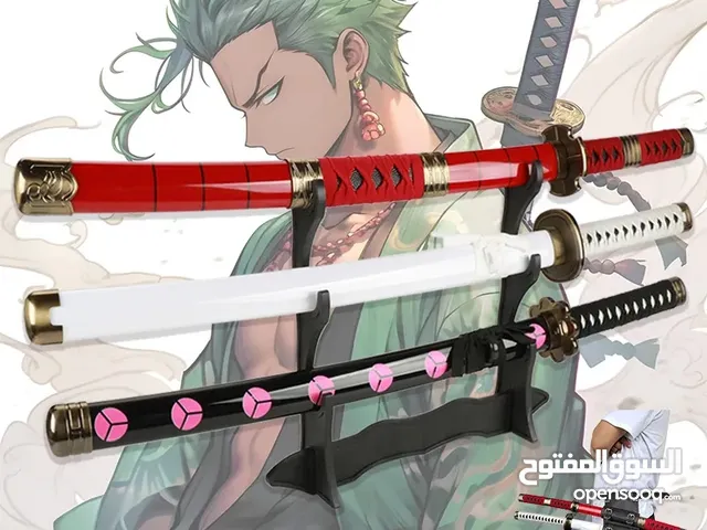 One Piece Roronoa Zoro Swords Gift Decoration Toy fun youth Anime Manga sword Katana Wood