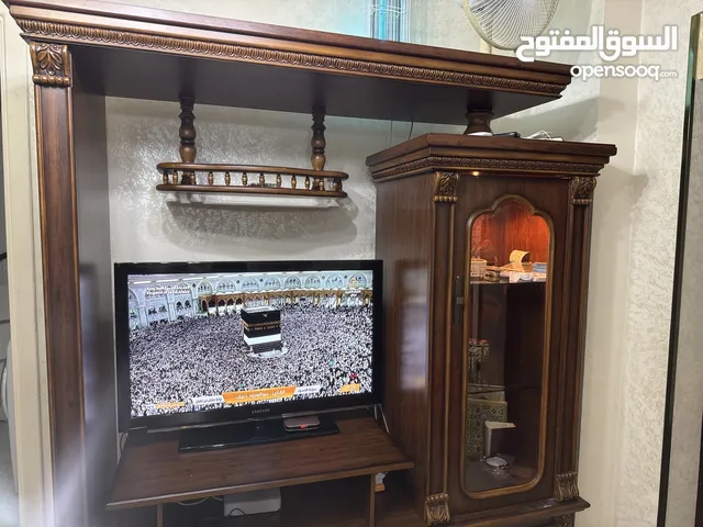 بوفيه تلفزيون امريكي مكتبة +تسريحة لغرف النوم (بناتي - ولادي)