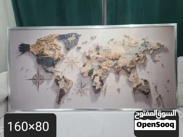 لوحات حائط منزلية Canvas wall art with frame