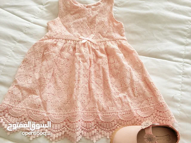 فستان زهر بناتي وحذاء