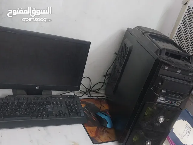 حاسبة i7 جيل 3 3770k مع شاشة
