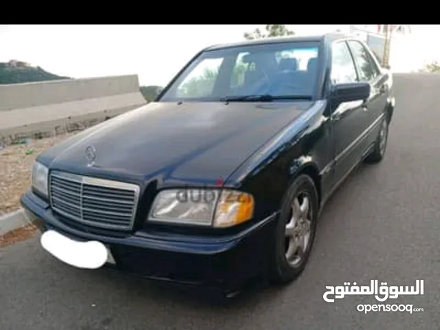 مرسيدس سي 230موديل 1998مع نمرة حمرة تاكسي