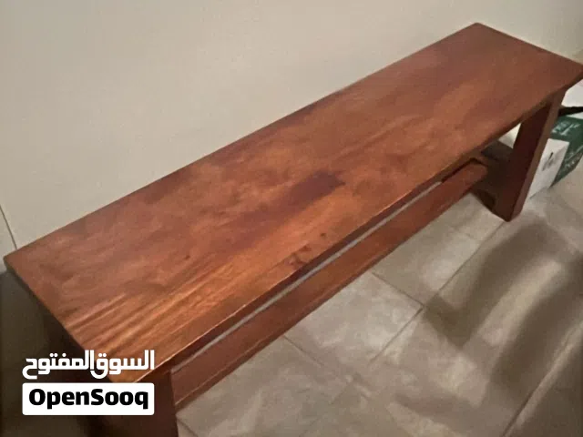 Solid wood Dining set, 4 chair, one bench and 2 buffets.