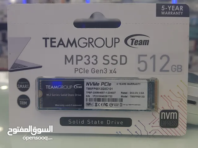 Team group ssd 512 gb M.2
