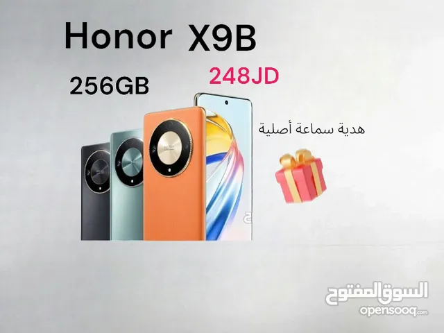 Honor x9B 256G/12Ram/هونر  كفالة الوكيل الرسمي وهدية سماعة أصلية x 9 B x 9 b     x9b