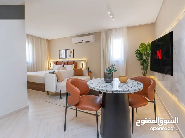 ستديو مفروش فندقى للايجار اليومى بارقى موقع بمصر الجديدة