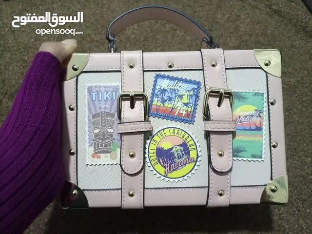 حقائب بحرية وردية، حقائب يد للنساء pink nautical bags , handbags for women