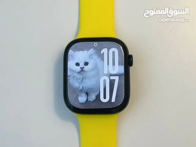Apple Watch series 10 jet black 46mm ساعة ابل لون اسود مع الشاحنة الاصلية