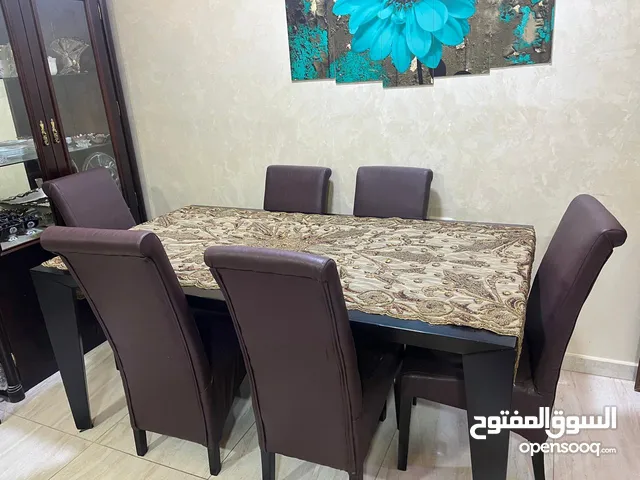 طاولة سفرة 6 كراسي "بدون درسوار" للبيع في شفا بدران