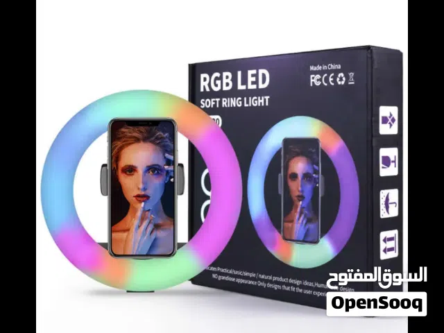 MJ33 RGB LED Soft Ring Light