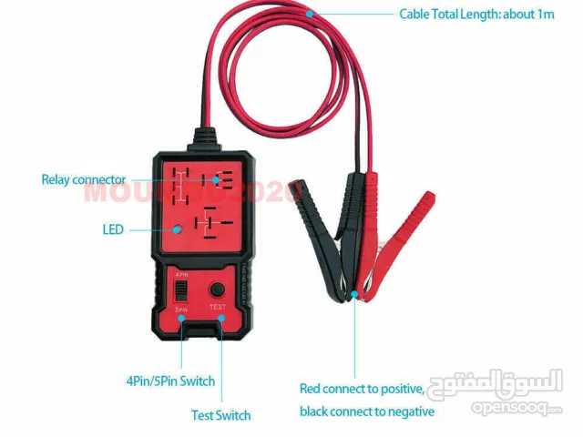 12V Electronic Automotive Relay Tester