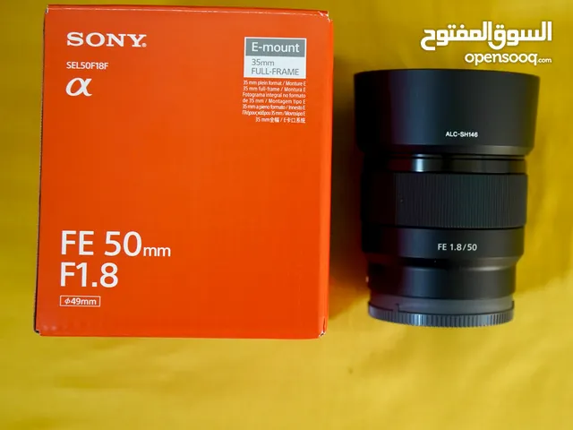 Used lenses for sale -SONY FE 50MM F/1.8 SEL50F18F (WG) SONY FE 28-70MM F3.5-5.6 OSS LENS