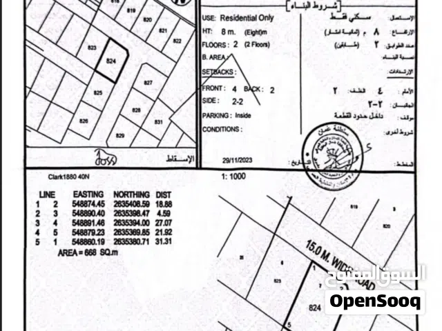 Residential Land for Sale in Al Batinah Suwaiq