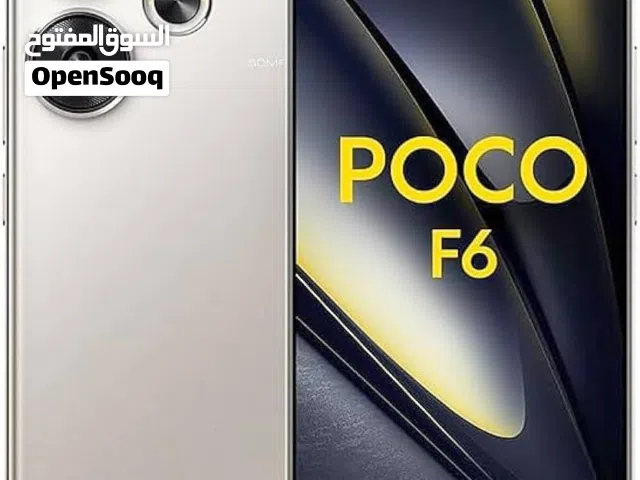 بوكو f6 ذاكرة 512 ورام 12+12 ومعالج قوي استعمال بسيط وباكوه نضيف نضيف