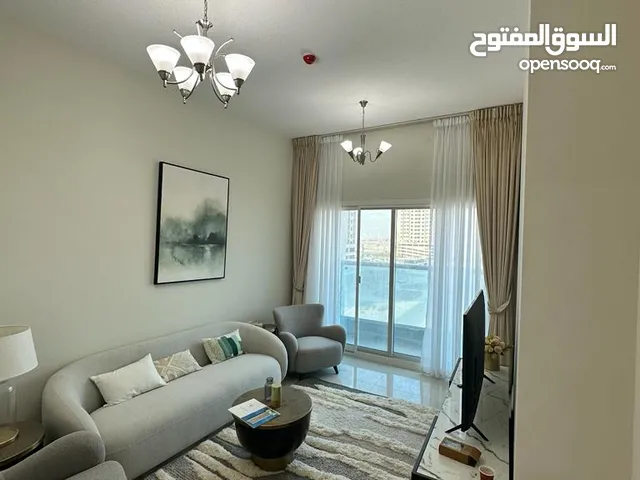 شقة غرفتين وصالة للبيع برج القولف منطقة العامرة امارة عجمان