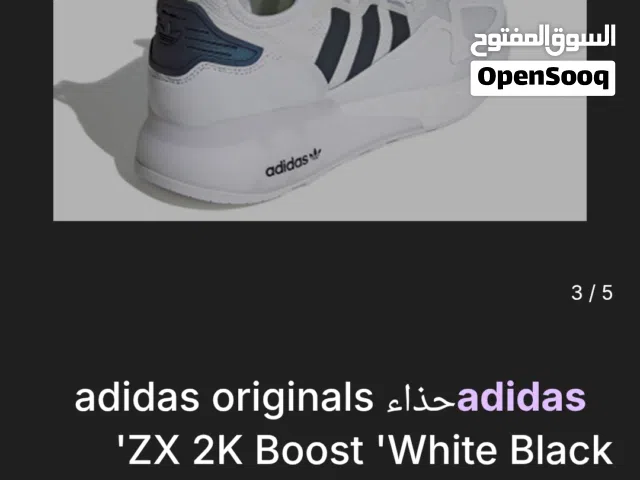 حذاء adidas originals ZX 2K Boost 'White Black كوتش ماركة اديداس أصلي ووارد امريكا  مقاس 42 مستعمل