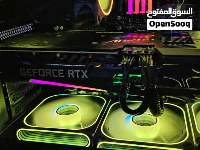 كرت شاش   RTX 3070 8 GB RAM من شركه قيقا بايت اوراس ماستر