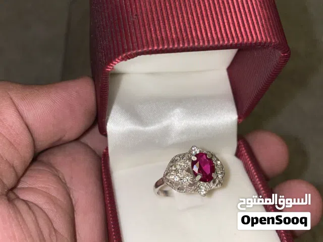 خاتم فضه sliver ring