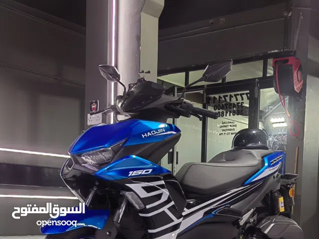 للبيع سكوتر HAOJIN 2025 150cc  الممشى 4944 السعر 650 وقابل بل معقول
