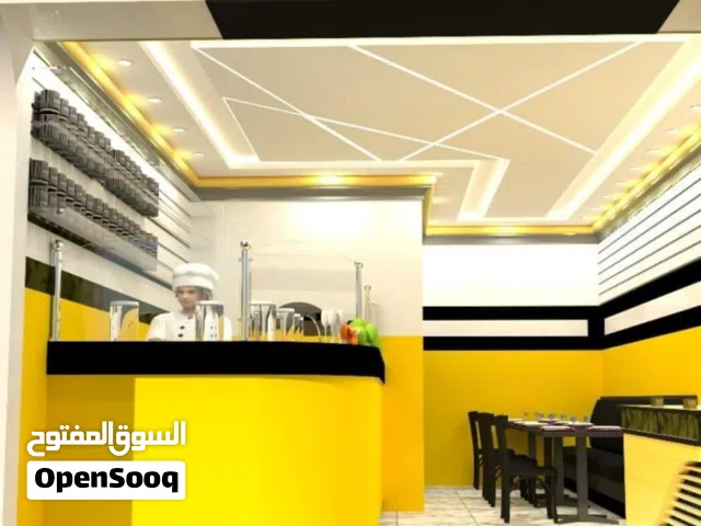 ديكورات مطاعم احدث التصاميم وبأقل التكاليف  الخولاني لتنفيذ اعمال الديكور والتشطيبات وتجهيز المطاعم