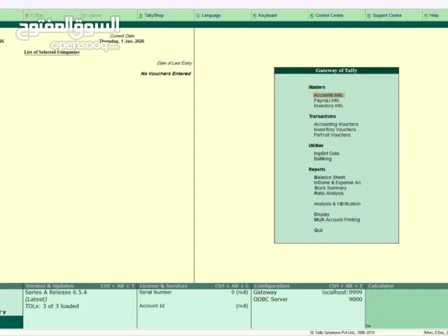 Tally Prime / Tally ERP - Quickbooks Online - Zoho Books installations and implementation