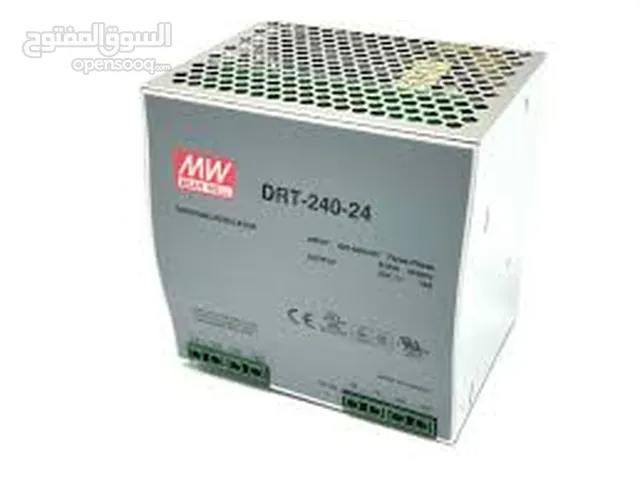 Mean Well DRT-240-24 يعطي 24 فولت حتي 10 امبير خاص بلمعدات الصناعية