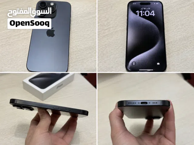 iPhone 15 Pro Black Titanium – 128GB