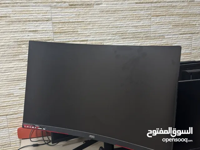 شاشه مع الكرتونه بحالة الوكاله