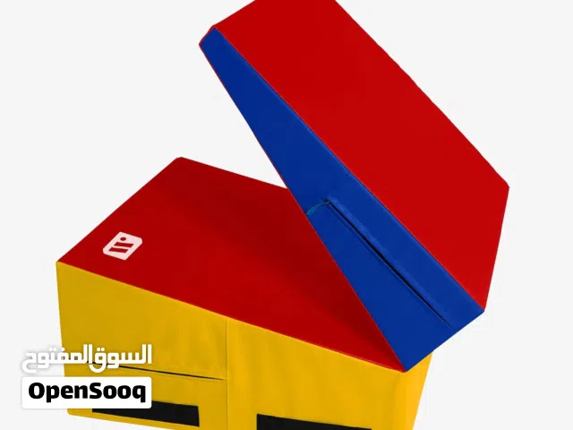 بوكس جمباز إسفنجي متعدد الاستخدام آمن للأطفال وفعّال للتدريب المنزلي والمراكز