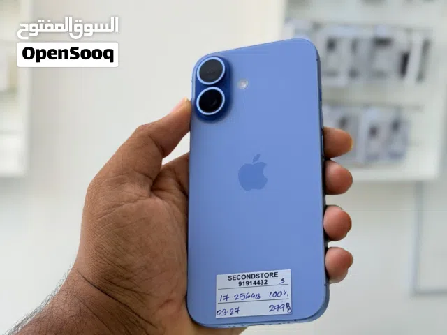 Apple iPhone 17 in Blue - Used Excellent Condition, 256GB Storage