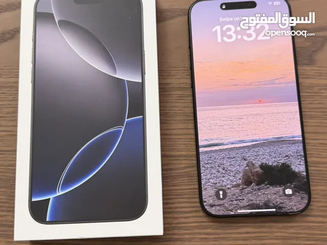 IPHONE 16 PRO MAX 256 GB Black Titanium with WARRANTY