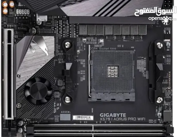 X570mini aouros pro WiFi+ryzen 5 5500 + ram (16) 8x2