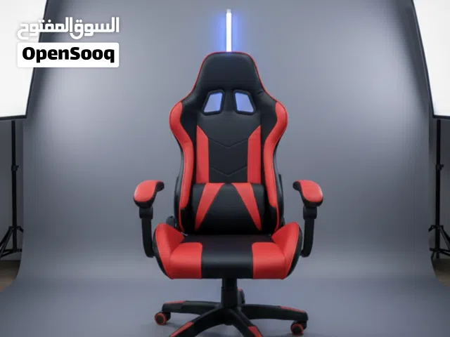 كرسي جيمنج فخم – تصميم رياضي أسود × أحمر كرسي جيمنج -كرسي جيمنج اصلي -كرسي فخم -كرسي مريح جدٱ-كرسي -