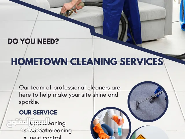 Cleaning And Pest Control Services.