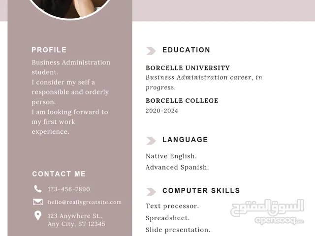 CV احترافي