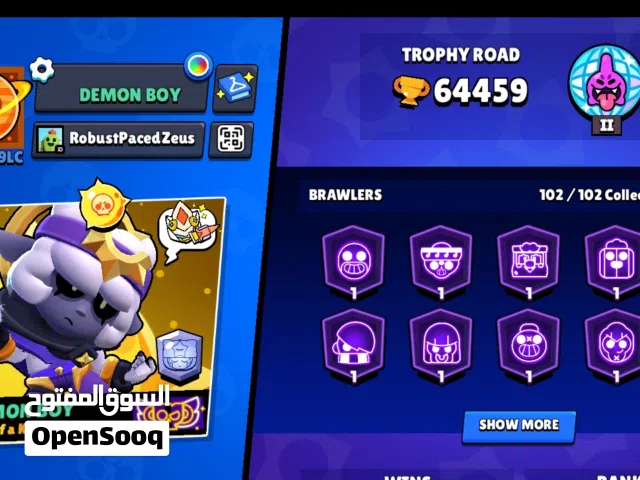brawl stars accountحساب براول ستارز