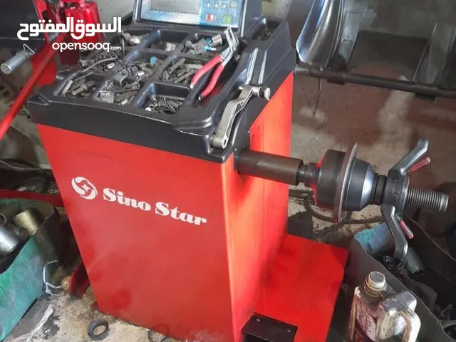 ماكنة فك وتركيب اطارات و ماكنة ترصيص عجلات