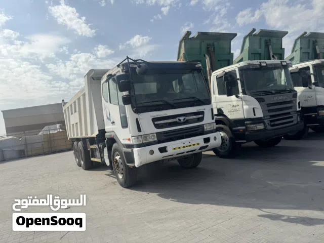 شاحنه قلاب دايو موديل 2016 بحاله الوكاله جاهزه للعمل