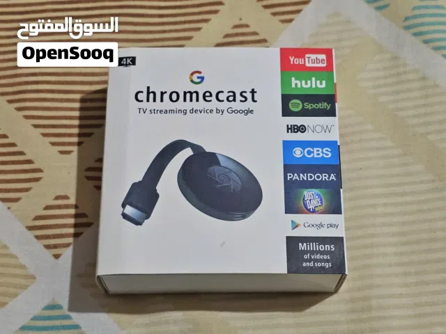 chromecast for sale يستحدم في عرض محتوي الموبيل علي الشاشة