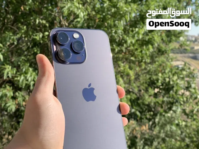ايفون 14 برو ماكس 128 جيجا باللون المميز لا مفتوح وولا مصلح بطارية 83٪ هيكل ممتاز نموذج M