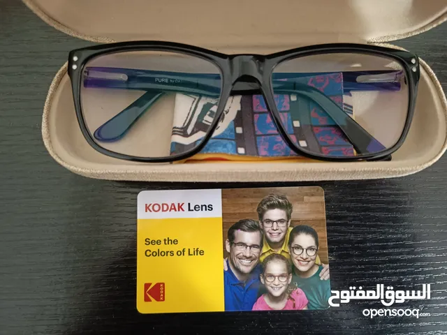 نظارة بعدسة من kodak اصلية للحماية من الاشعة ما فوق البنفسجية و تحت الحمراء الصادرة من شاشات الاجهزة