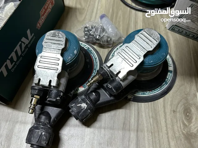 Total electric and air sander