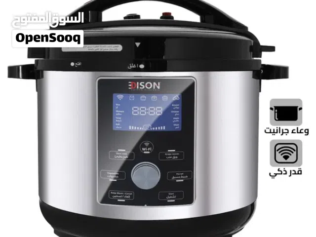 إديسون السيف غاليري طنجرة ضغط كهربائي واي فايEdison Alsaif Gallery pressure electric cooker wifi