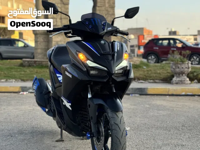 يماها 155 نظيفه شبه جديده الموطو ربي يبارك