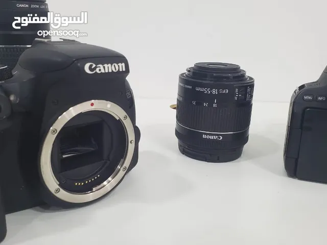 كاميرا كانون 800D و كاميرا 200D للبيع بحالة ممتازة