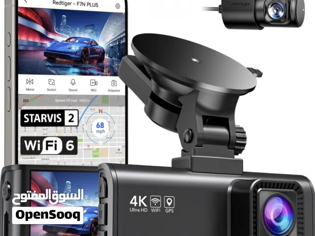 ريد تايجر كاميرا داش 4K أمامية وخلفية